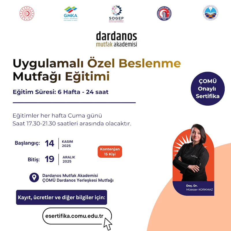 Uygulamalı Özel Beslenme Mutfağı Eğitimi